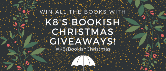 K8's Bookish Christmas Giveaways! 2016 #K8sBookishChristmas - katetilton.com